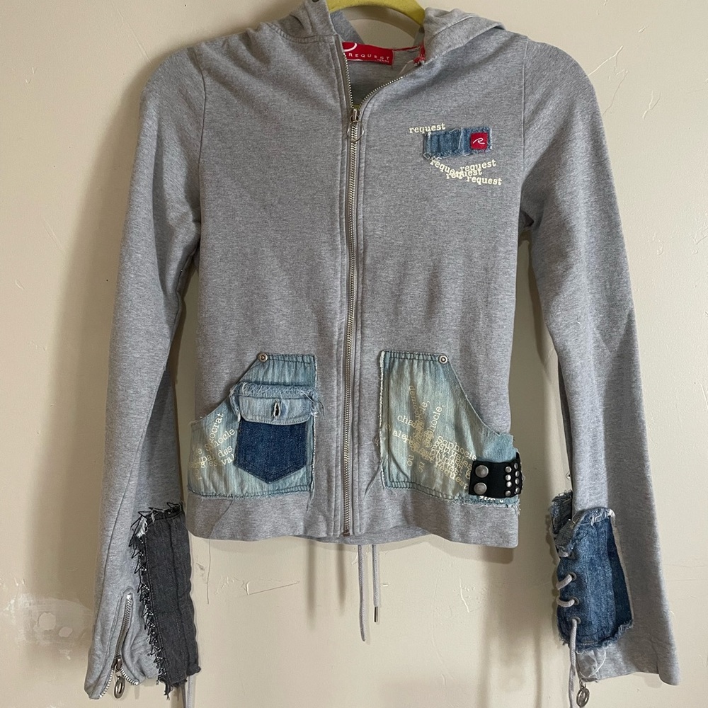 Cropped Patchwork MisMatch jacket